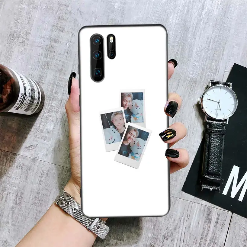 BA090-7 Rap Monsters RM Namjoon черный чехол для телефона huawei mate 30 20 10 P30 P20 P10 Pro Lite P Smart Z роскошный Coque Shell - Цвет: BA090-7