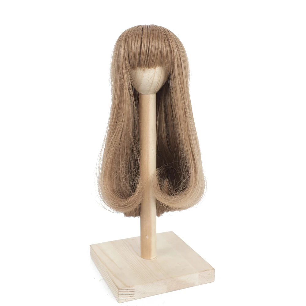 1/3 Bjd Pullip высокотемпературное Волокно синтетический серебристо-серый с длинной нижней пряжкой вьющиеся волосы парик на продажу в MUZIWIG - Цвет: 27D