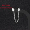 White-Stud Earring