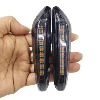 

1 Pair Vehicle Car Flowing Turn Signal Light Dynamic LED Side Marker Light For E90 E91Car Styling Auto Accessories