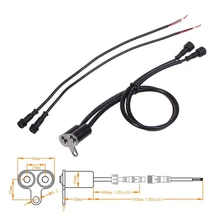 Двойной переключатель на руле мотоцикла крепление для двигателя рога начальные аксессуары