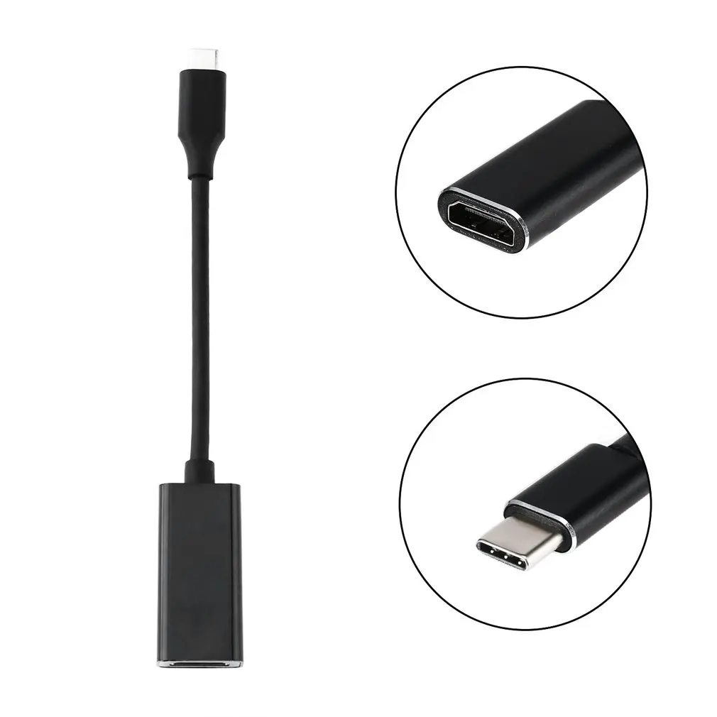 4k Ultra HD USB 3,1 USB-C type C к HDMI HDMI-A f-адаптер HDTV Ключ адаптер кабель конвертер для MacBook для Lumia950XL