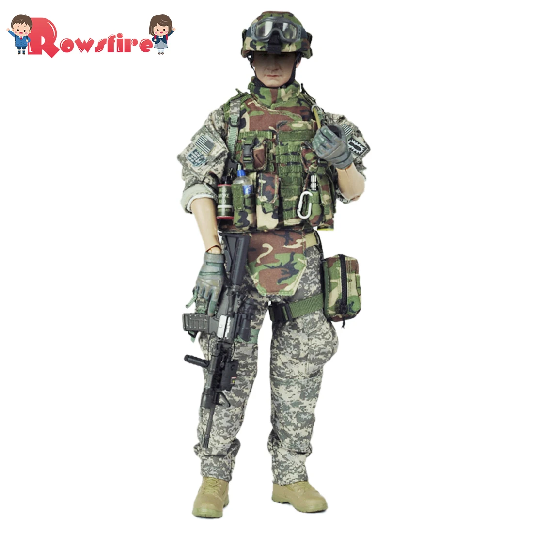 

VeryHot Soldier Model Suit US Army EOD Uniform Equipment for 1/6 12 Inch Soldier Model(Body and Head Not Included)