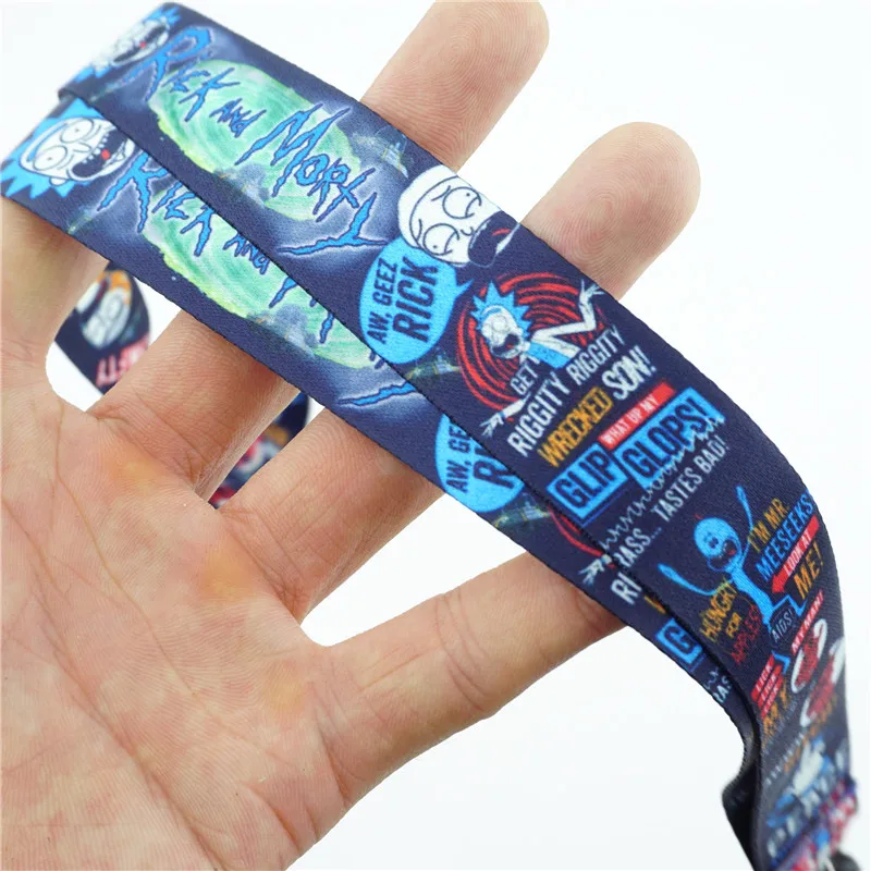 Милый аниме lanyard ID бейдж держатель брелок шейный ремень мобильный телефон