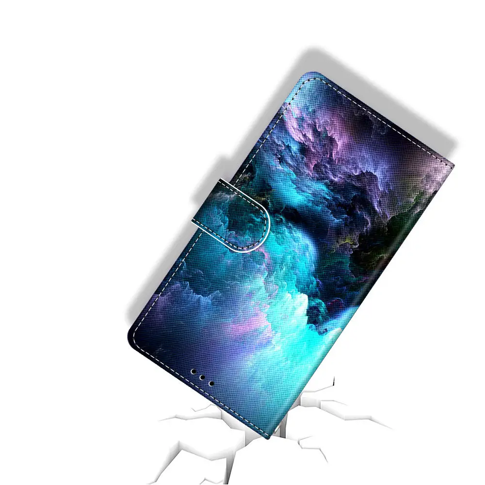 Кожаный чехол-книжка для Motorola Moto G7/G7 Plus, чехол-кошелек для Moto G7 Play, Европейский чехол-подставка из искусственной кожи для Moto G7 power EU