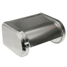 Нержавеющая сталь для дома серебро настенный ржавчины доказательство хранения аксессуары для ванной принадлежности держатель туалетной бумаги стабильная простая установка
