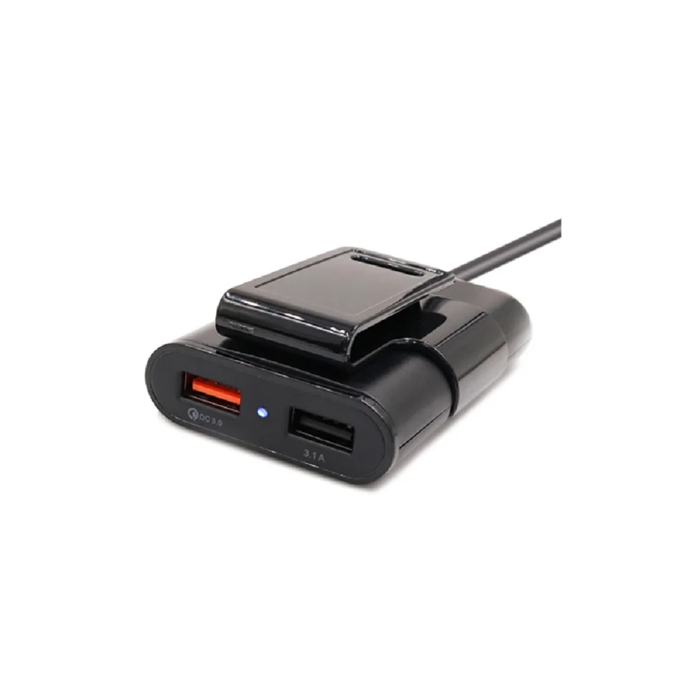 3.1A 4 порта Usb Автомобильное зарядное устройство для мобильного телефона Зарядка Быстрая зарядка 3,0 Usb Автомобильное зарядное устройство для huawei Iphone Xiaomi samsung зарядное устройство