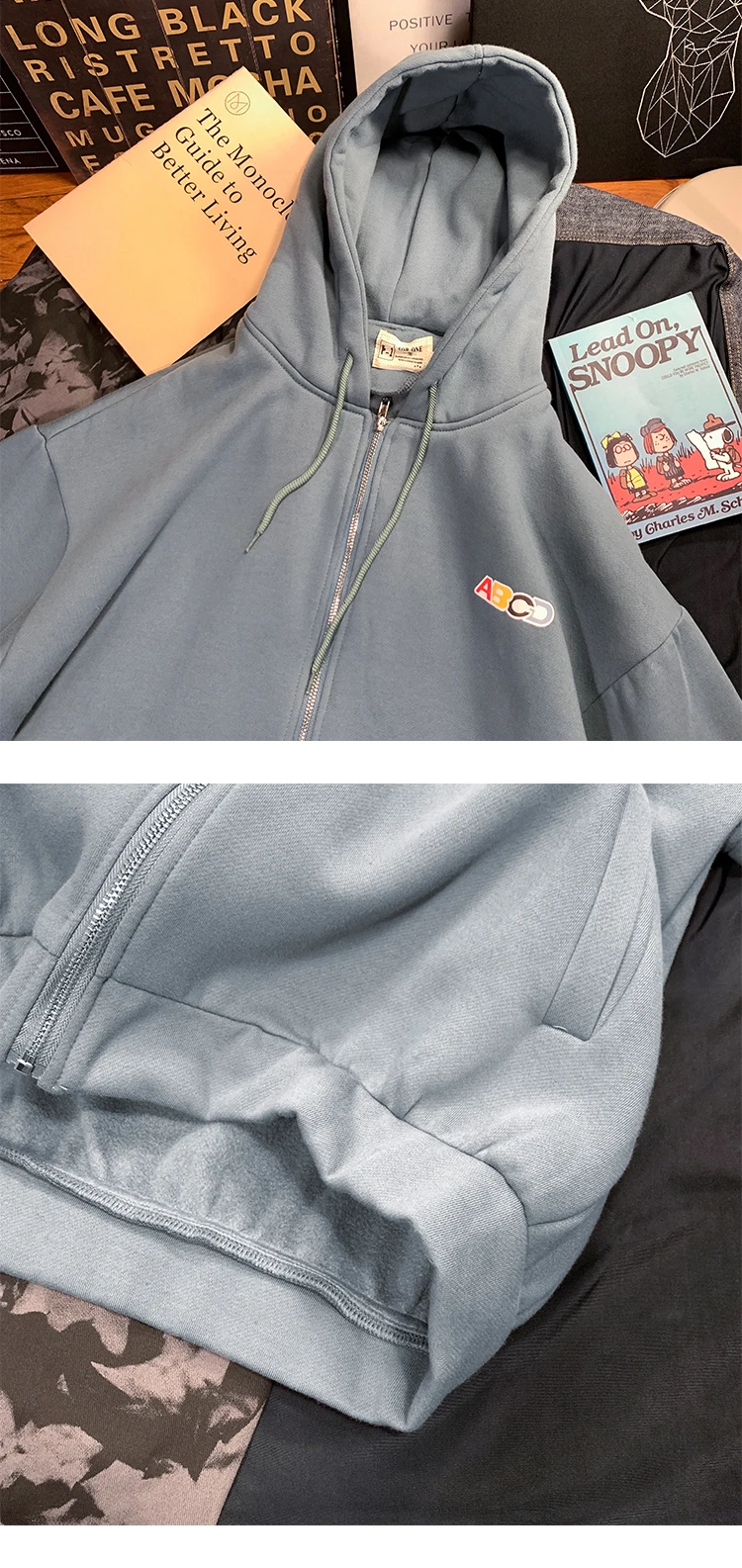 Зима новая Корейская версия тренда мужской дикий с капюшоном круглый вырез большой размер Свободный Повседневный пуловер
