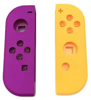 

NEW For Nintend Switch NS JoyCon Faceplate Handle Shells Cover with Middle Frame Switch JoyCon Controller Case Clear Blue Pink