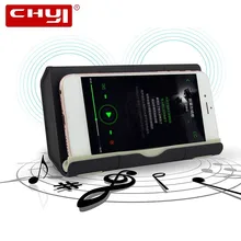 Беспроводной NFC индукционный динамик Портативный звуковые колонки Телефон Стенд мини-проигрыватель аудио датчики громкий динамик с функцией IF