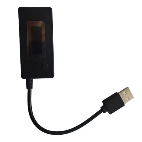 LCD Micro USB Charger Battery Capacity Voltage Current Tester Meter Detector With Switch 0.05A-3.50A