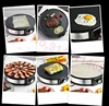 Nonstick Electric Pancakes Maker Griddle Crepe Making Pan Frying Steak Cooker Roaster Kitchen Appliances 6