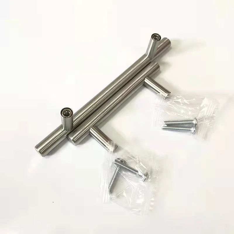 Stainless Steel Handles For Cabinets And Drawers  Kitchen Handles Bathroom Cabinets handles Cabinet Metal Furniture Handles