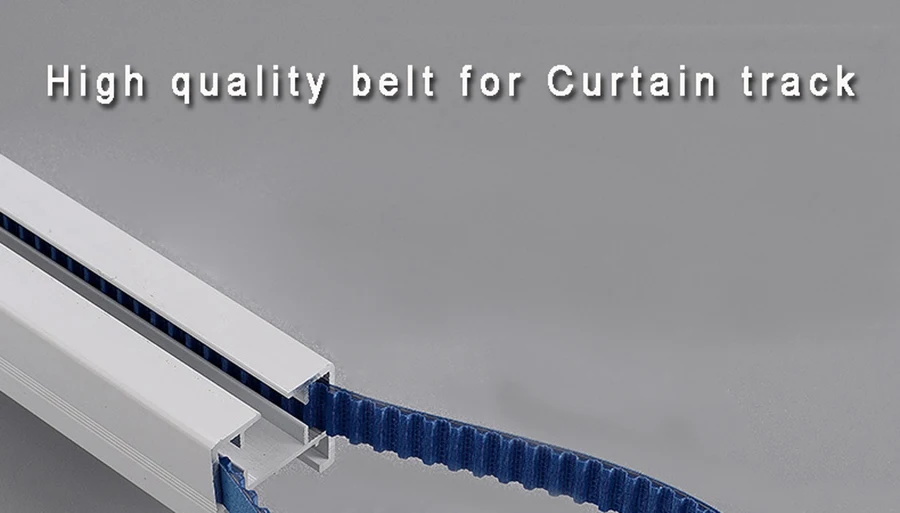 alta qualidade cinto de borracha casa inteligente para aqara eletrônica cortina pista trilhos pólo cortina acessórios