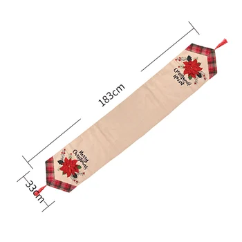 

Walnut Table Flag Table Decorations For Christmas Tea Table