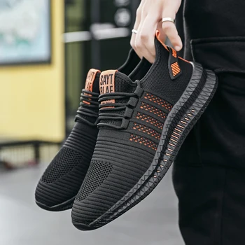 Unisex Sneakers Fashion Men's Casual Shoes High Quality Mesh Walking Shoes Lightweight 1