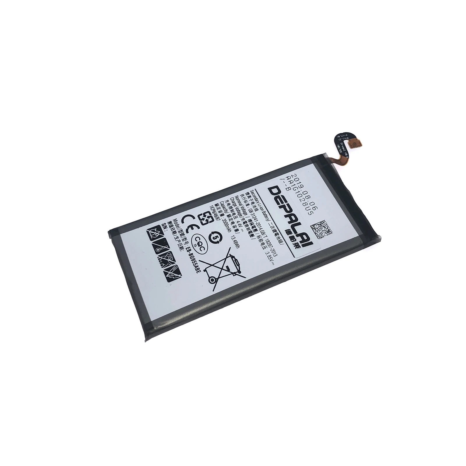 

S8 Plus Battery For Samsung Galaxy S8 Plus Battery EB-BG955ABE 3500mAh Mobile Phone SM-G955F G955A G955T Replacement Batteries