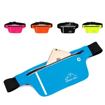 

FGOIBALL Sports pockets women's personal anti-theft mobile phone waist bag outdoor belt bag marathon running waist bag 6 Colors