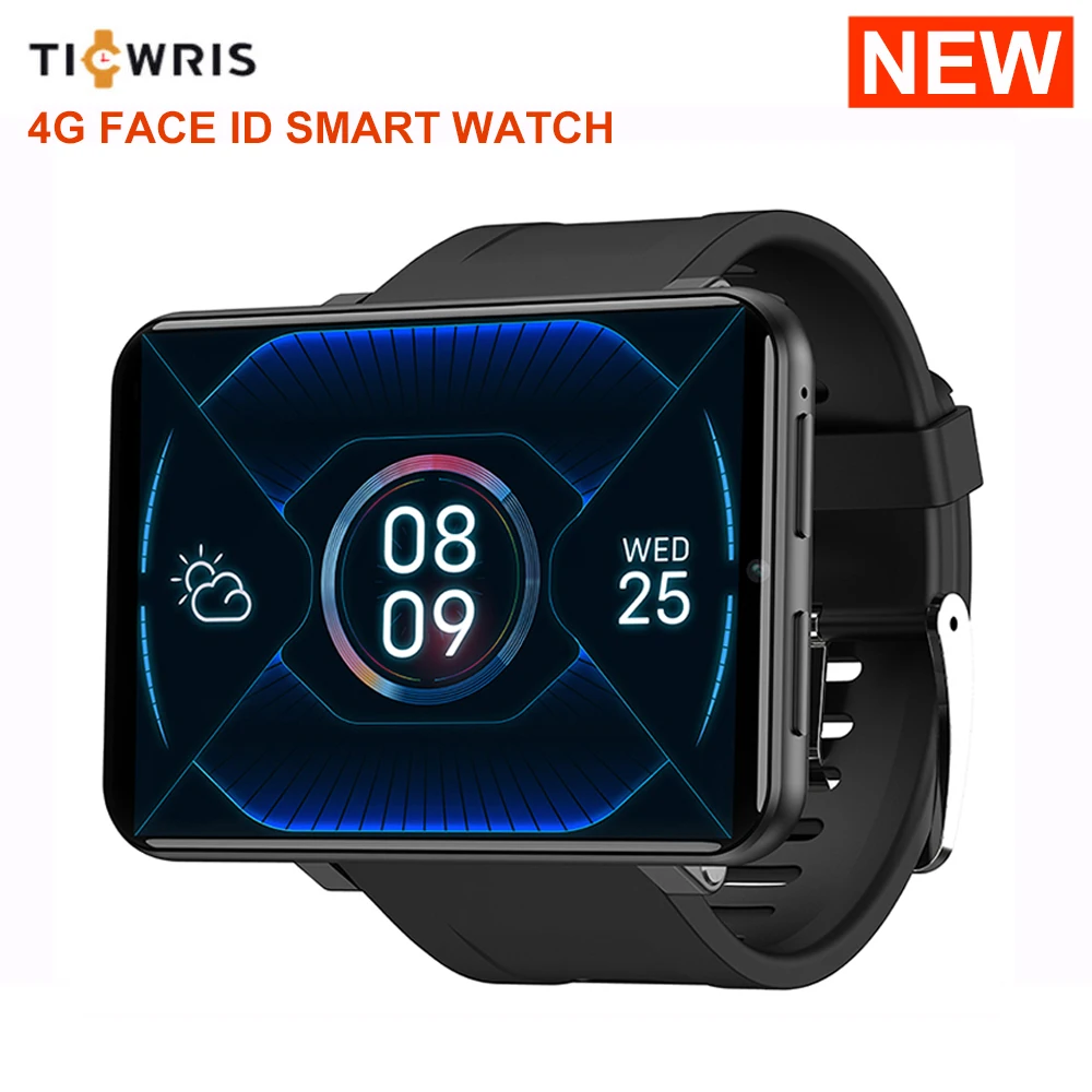 Ticwris Max 4G Smartwatch 3 ГБ 32 WiFi браслет 2 86 '񟺰 мАч Android IOS 8MP камера для