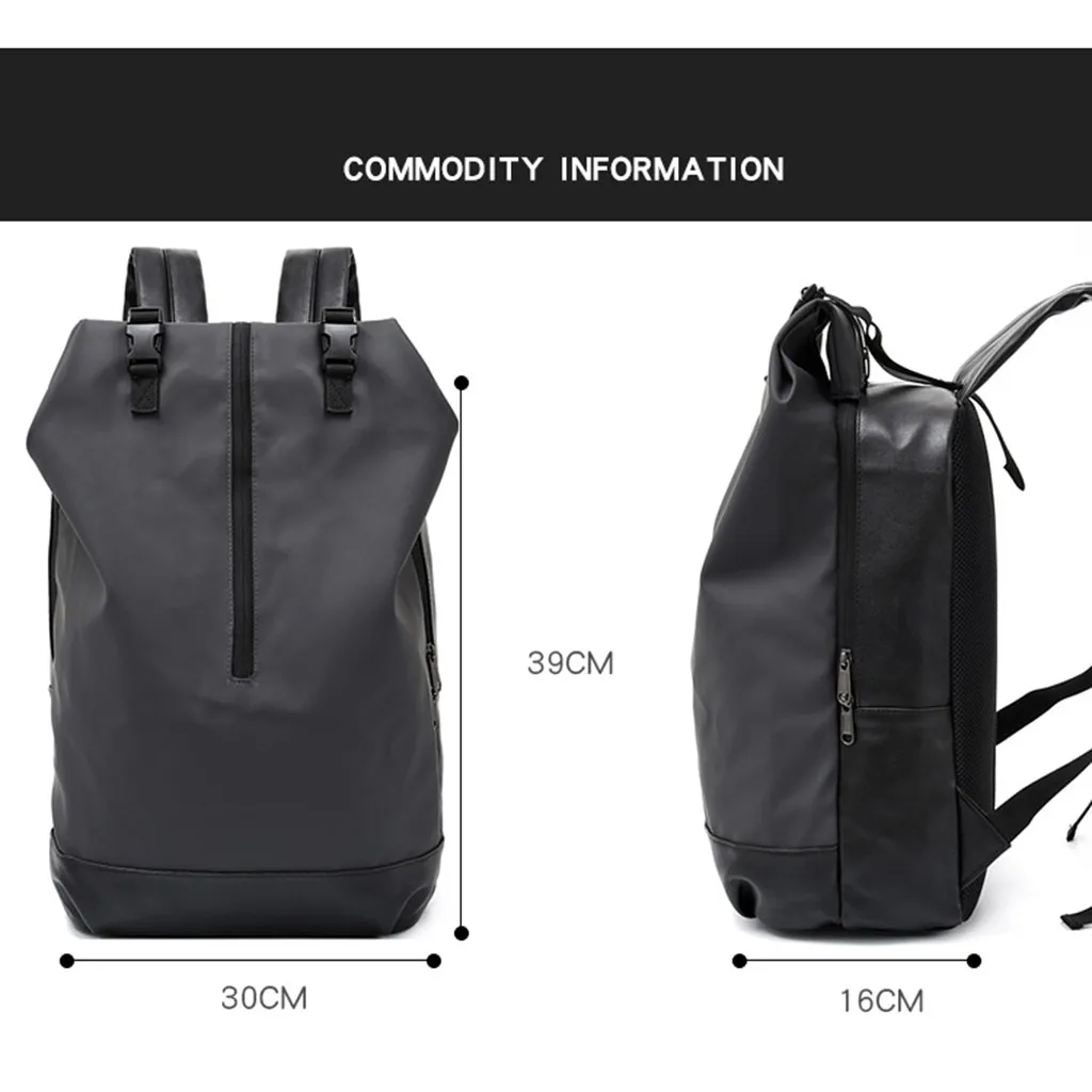 Cool Solid Color Large Capacity Outdoor practical sports Backpack Waterproof multifunctional Backpack laptop bag waterproof