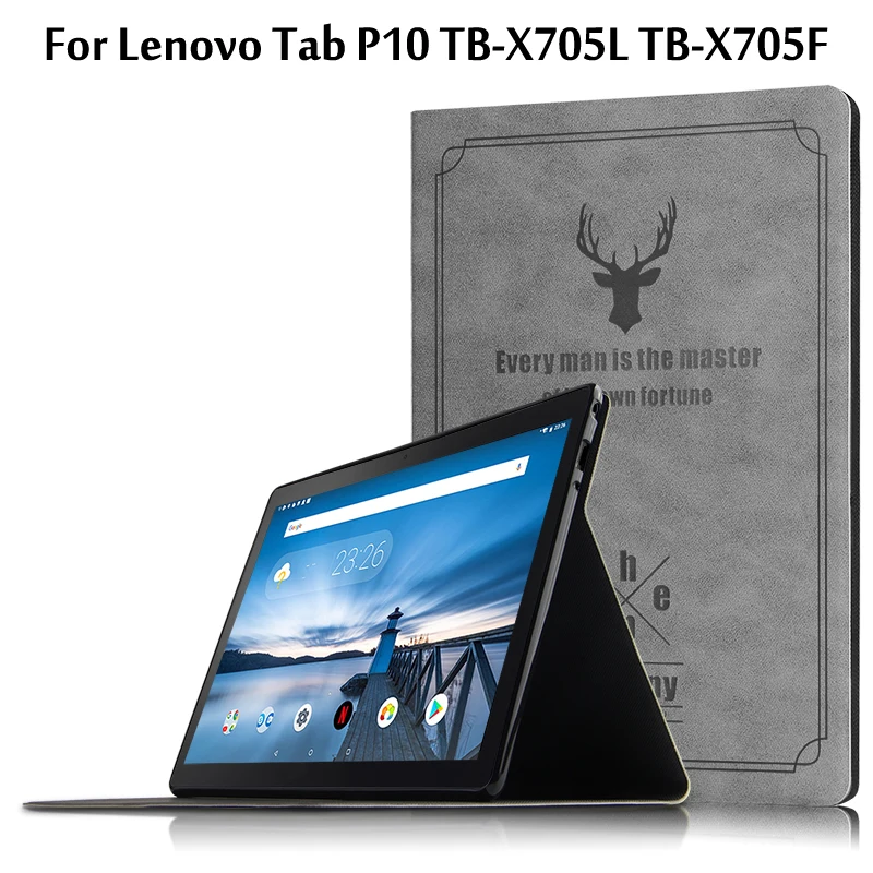 Чехол для lenovo Tab P10 TB-X705L TB-X705F, 10,1 дюймов, для планшета, магнитно отстегивающийся, Bluetooth, чехол-клавиатура