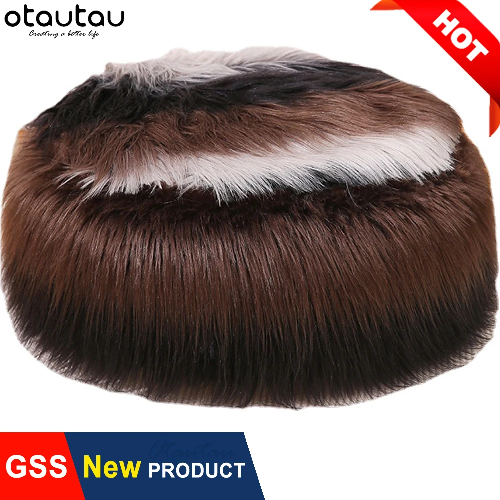 Soffice Pouf Rotondo Copridivano Poggiapiedi Sacchetto Di Fagioli In Pelliccia Sintetica Custodia Pouf Nessuna Sedia Imbottita Beanbag Poggiapiedi Sof
