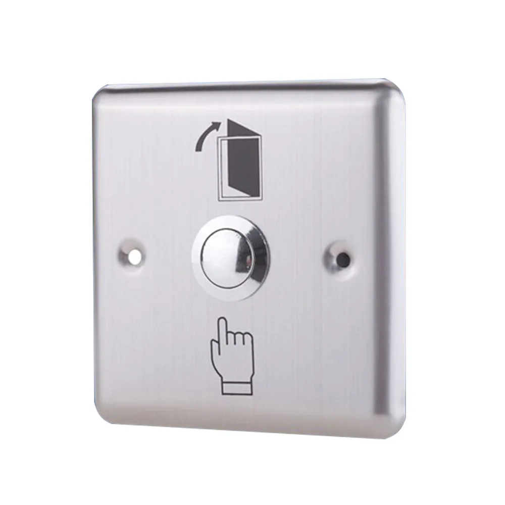 

Stainless Steel 86 Type Doorbell Switch Access Control Exit Switch Stainless Steel Access Switch Access Button