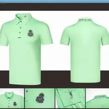 Новая одежда для гольфа, мужская спортивная одежда, футболка с коротким рукавом на весну и лето, быстросохнущая дышащая Повседневная Толстовка