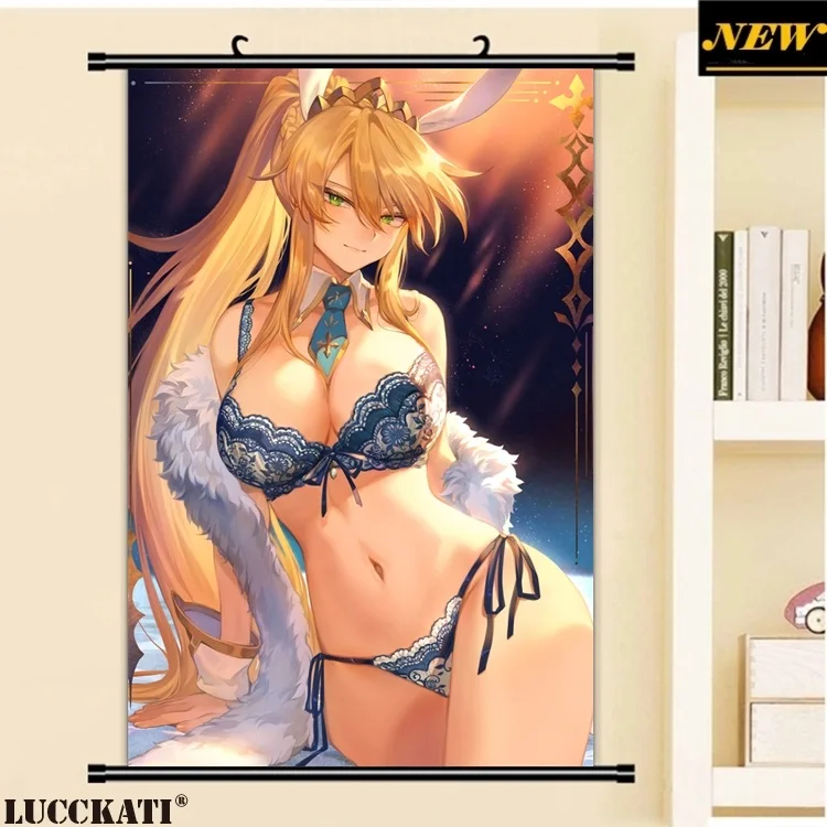 Fate Grand Order Fate Go Fgo Bra Breast Underwear Panties Sexy Loli Cameltoe Cartoon Anime Poster Wall Scroll Canvas Painting Painting Calligraphy Aliexpress