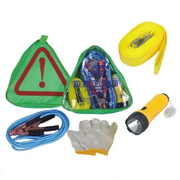 

4PCS Roadside Assistance Emergency Car Kit First Aid Kit Car Emergency Kit Auto Emergency Kit Car Tool Accessories Kit