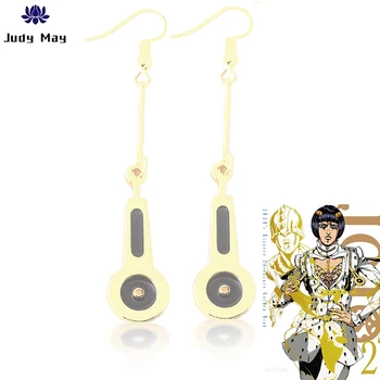 

Anime JOJOS Bizarre Adventure Golden Wind Bruno Bucciarati Cosplay Eardrop Earring Ladybird Cosplay Props Xmas Gift