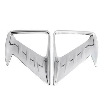 

Car Chrome Front Fog Light Lamp Cover Frame Decoration Cover for Toyota RAV4 2016 2017 2018