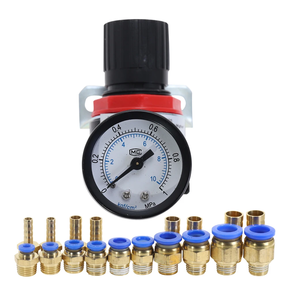 

AR2000 G1/4'' Pneumatic mini air pressure regulator air treatment units