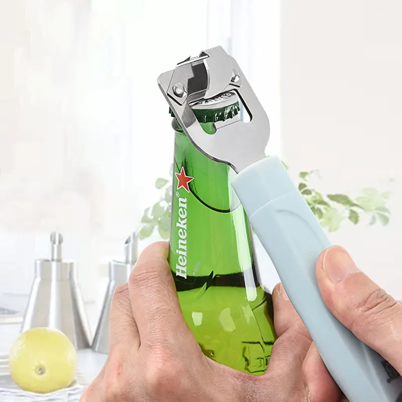 Бутылка для пива из нержавеющей стали устройство для открывания банок с навинчивающимися крышками пиво сок крышка для удаления домашних аксессуары для кухни с барной стойкой
