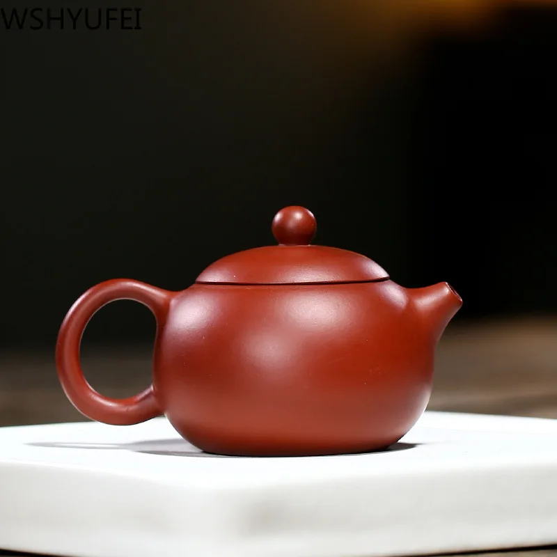 Чайник Yixing из фиолетовой глины чайный сервиз xi shi 188 фильтр с отверстиями для