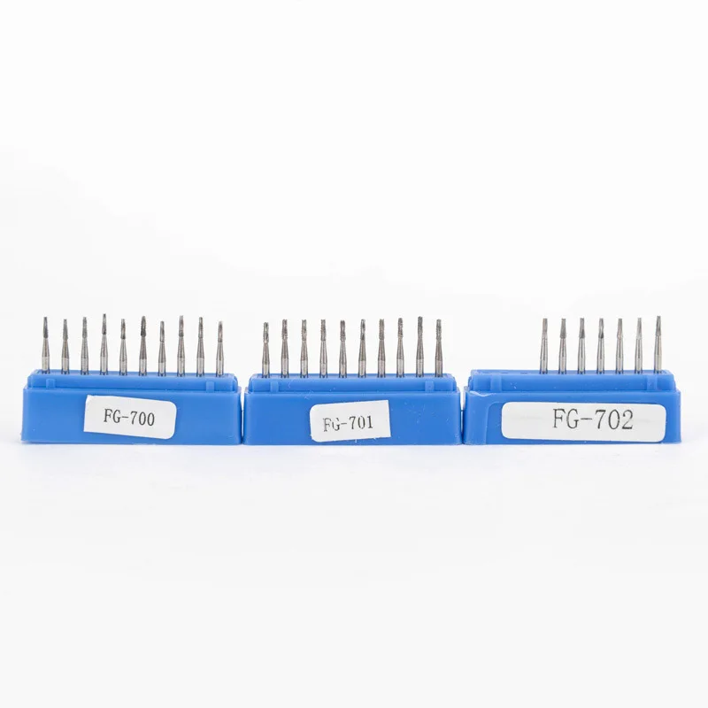 

10pcs Dental Drills Surgical Tungsten Carbide Bur Cutters Finishing Burs High Speed Dental Tools FG 1.6mm