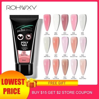 

Gel Varnishes Hybrid For Nails Extension Poly UV Gel Nail polish All For Manicure Nail primer Semi-permanent Gel Polish Nail Art