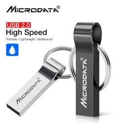 Hot sale USB Flash Drive 32GB Metal Pendrive 64gb usb Metal u disk High Speed Waterproof Key Pen Drive stick