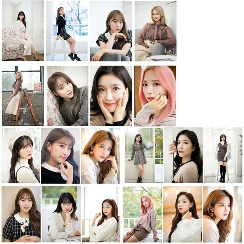 20 шт./компл. WJSN Cosmic Girl альбом, как вы хотите с украшением в виде кристаллов наклейки карт Фотокарта автобус ПВХ карты наклейки
