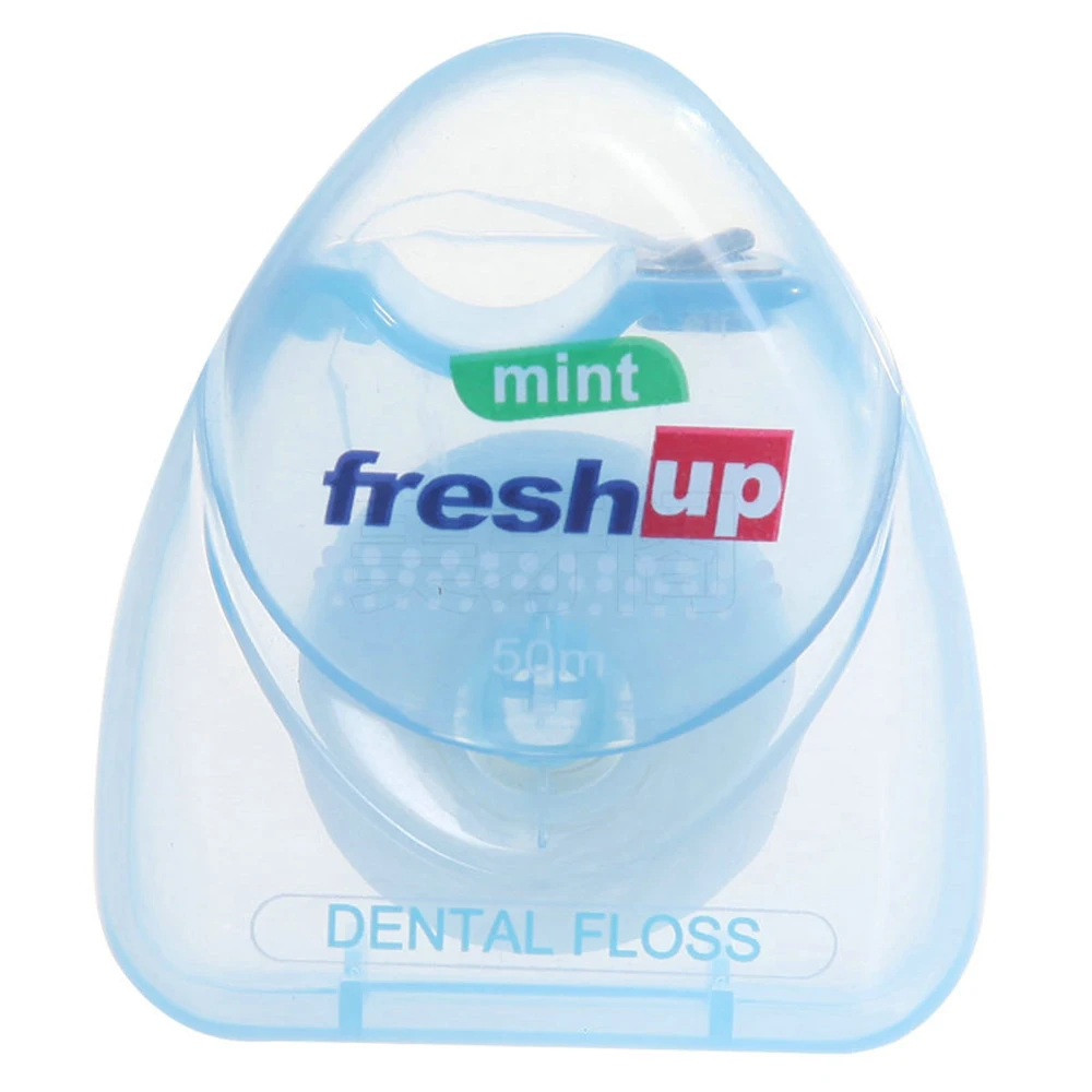 Dental Floss Stick Portable 50M Micro Wax Floss Interdental Brush Teeth Stick Toothpicks Oral Hygiene Clean Wire