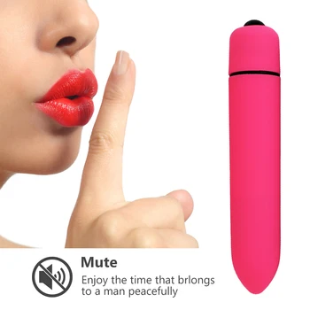 Powerful 10 Speed Mini Bullet Vibrator for Women Waterproof Clitoris Stimulator Dildo Vibrator Sex Toys for Woman Sex Products 4