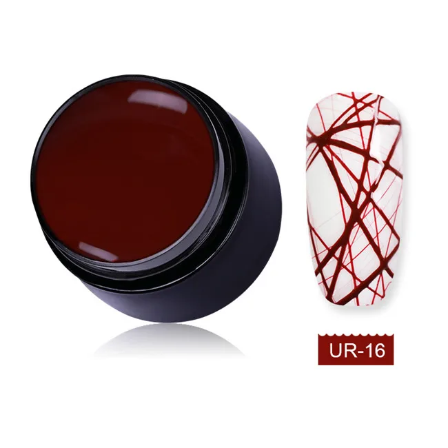 UR-16 46290-4 Ur Sugar 5 мл Гель-лак для рисования ногтей лак краска для ногтей линия лак Толстая упругая краска УФ-гель замочить от паука УФ-гель - Цвет: UR-16 46290-4