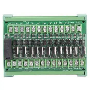 

12 Channel PLC Signal Amplifier Board Isolation Relay Module NPN Input PNP Output DC12 TO 36V Indutor Isolation Board