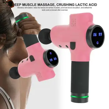 

Massage Gun Muscle Pain Fatigue Relive Massage Gun Sports Body Relaxation Massager Machine 110-240V Massage Relaxation