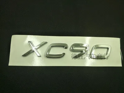 Крышка багажника автомобиля логотип для volvo S40 S80L S60L XC60 XC910 C30 V40 V90 V60 volvo эмблема - Цвет: new XC90