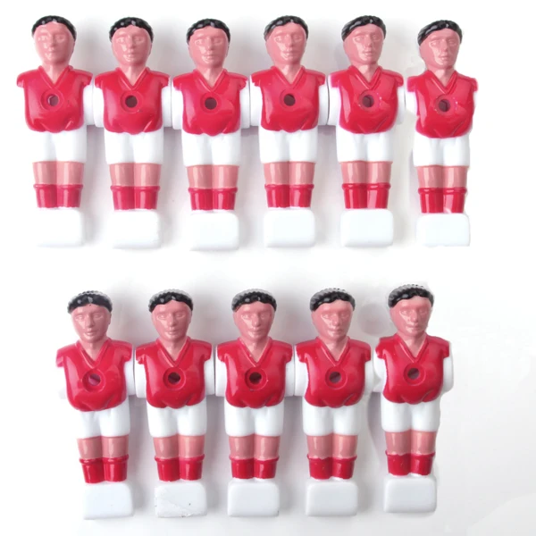 11pc Foosball Man Football Table Guys Man Soccer Player Replacement Parts Indoor