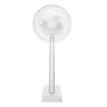 

Refillable Pedestal Table USB Quiet Fan Mini Electric Fan USB Fans 3 In1 Fans with Double Blades for Home Office