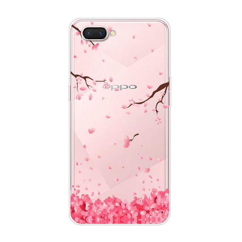 836 Для Oppo A3S чехол OppoA3S мягкий силиконовый цветок ТПУ задняя крышка чехол для телефона для OPPO A5 OPPOA5 AX5 чехол ax5s A 3 S A3 S 5 Чехлы 6,2 - Цвет: 836