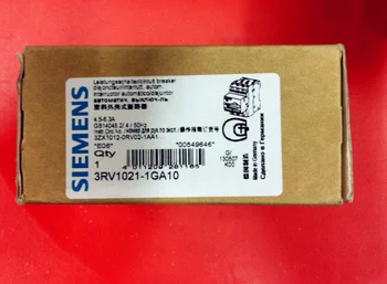 

Siemens 3RV1021-1GA10 3RV10211GA10 4.5-6.3A Circuit Breaker -New