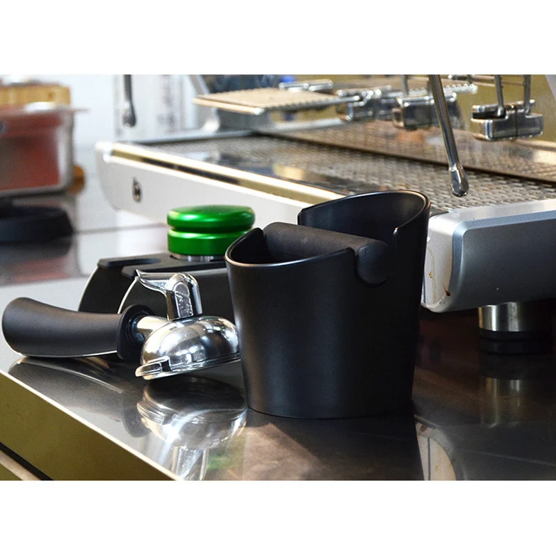ABS coffee Knock Box ударопрочные прочные аксессуары для кафе с нескользящей резиновой основой для бариста помола кофе_ WK